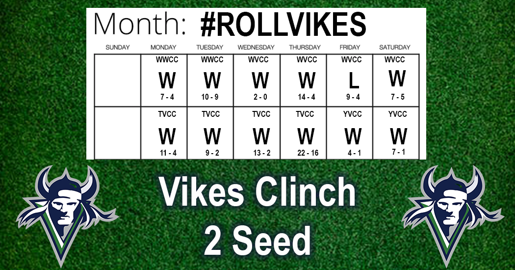 Vikes Clinch 2 Seed
