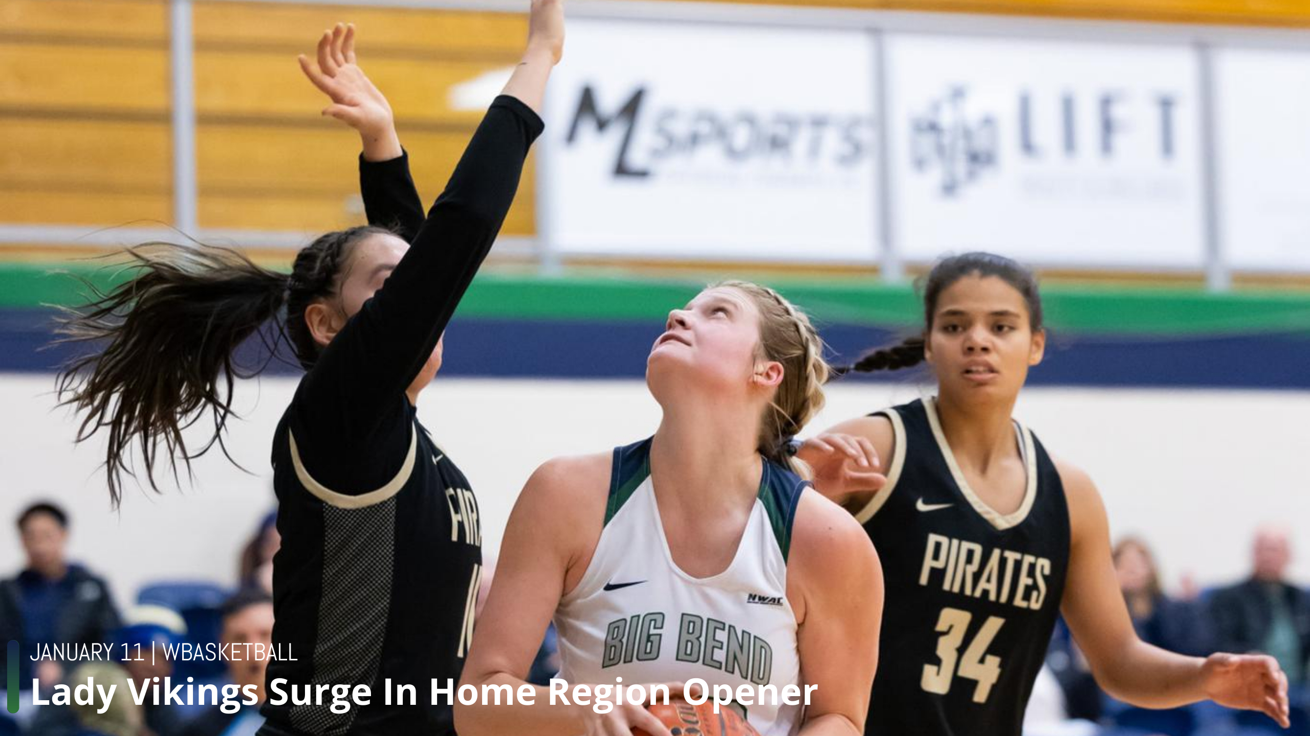 Lady Vikings Surge In Home Region Opener
