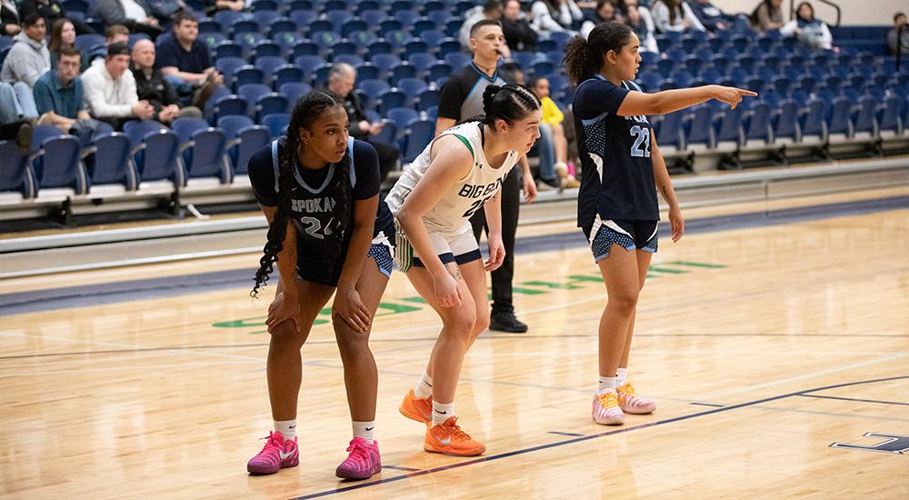 Lady Vikes Drop First Conference Game in Tight Road Battle